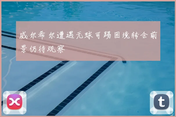 威尔希尔遭遇无球可踢困境转会前景仍待观察