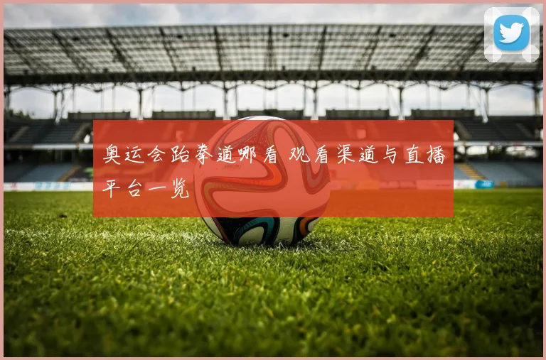 奥运会跆拳道哪看 观看渠道与直播平台一览